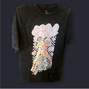 Ripple Junction Oversized Totally Spies Black Tee